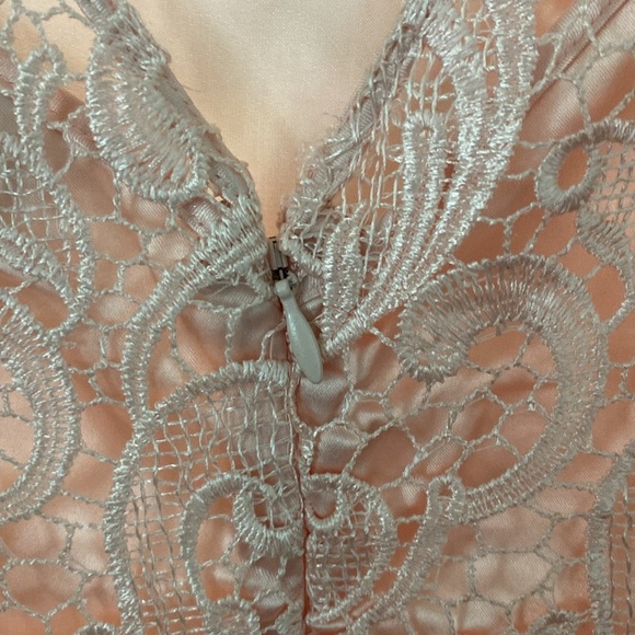 ML Monique Lhuillier French Kiss Frock Dress Size 10 ( C-5) - Picture 6 of 9